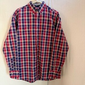 Men’s George Strait Cowboy Collection Button Down Western Shirt-Size XL